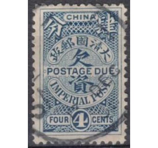 CHINA, 4C. Postage Due 1904 o