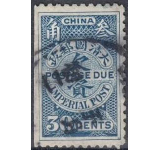 CHINA, 30C. Postage Due 1904 o