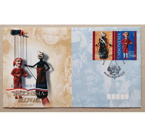 INDONESIA, Puppets 2006 FDC