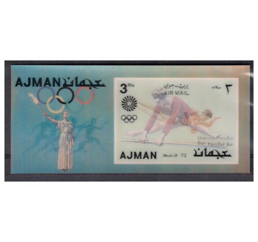 AJMAN, Olympic Games Munich M/S 1972 **