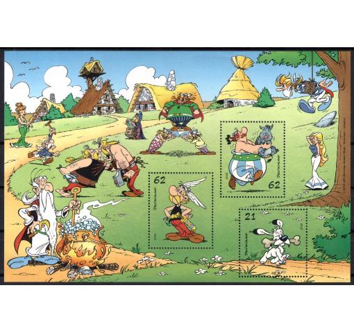 GERMANY, Asterix Cartoon M/S 2015 **