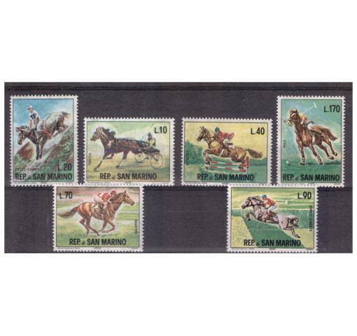 SAN MARINO, Equestrian Sports 1966 '**