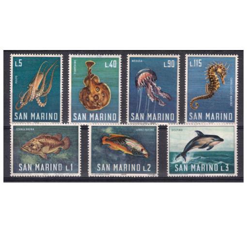 SAN MARINO, Marine Life 1966 **