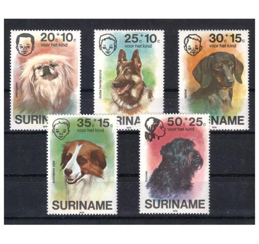 SURINAME, Pet Dogs 1976 **