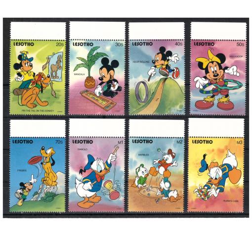 LESOTHO, Walt Disney, Children´s Games 1991 **