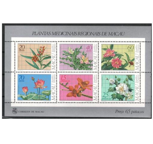 MACAU, Medicinal Herbs M/S 1983 **