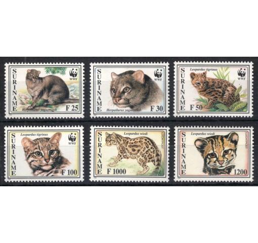 SURINAME, Wild Cats/WWF 1995 **