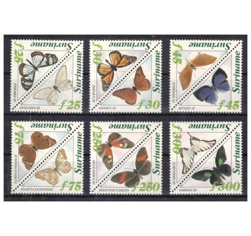 SURINAME, Butterflies 1994 **