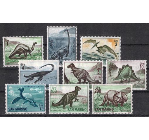 SAN MARINO, Dinosaurs 1965 **