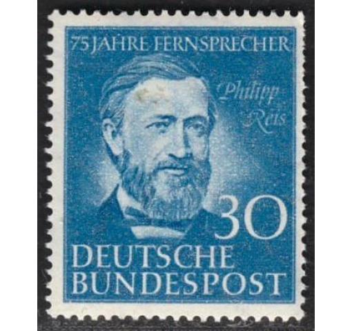 GERMANY, 75th Anniversary of Telephone/P. Reis 1952 *