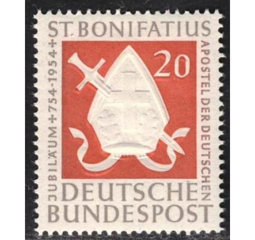 GERMANY, 1200th Death Anniversary of Holy Bonifatius 1954 **