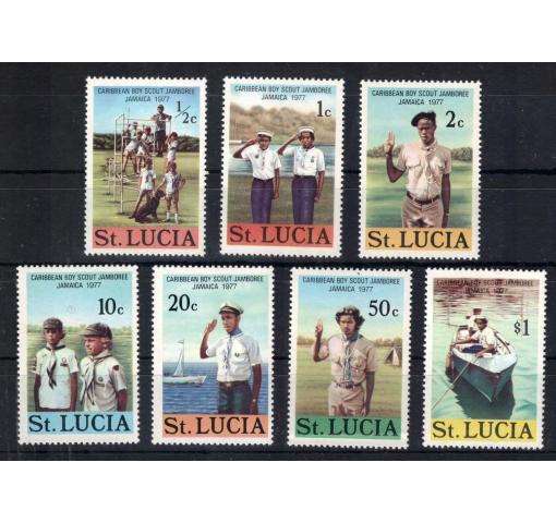 ST. LUCIA, Caribbean Boy Scout Jamboree 1977 **