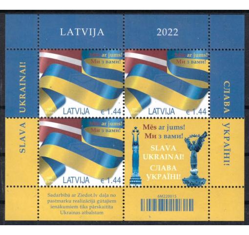 LATVIJA, Support for Ukraine M/S 2022 **