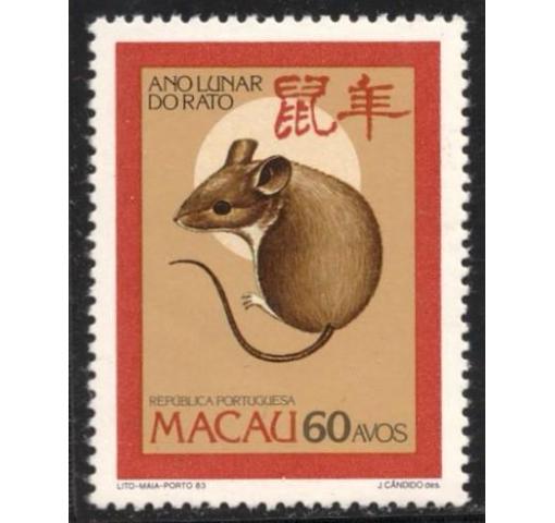 MACAU, Year of the Rat 1984 **