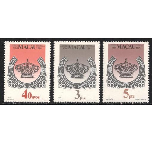 MACAU, Stamp Centenary 1984 **