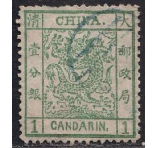 CHINA, 1Ca. Large Dragon 1878 o