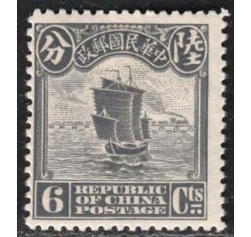 CHINA, 6C. Junk (London Print) 1913 *