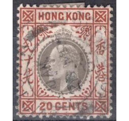 HONG KONG, 20C. KE VII. 1904 o