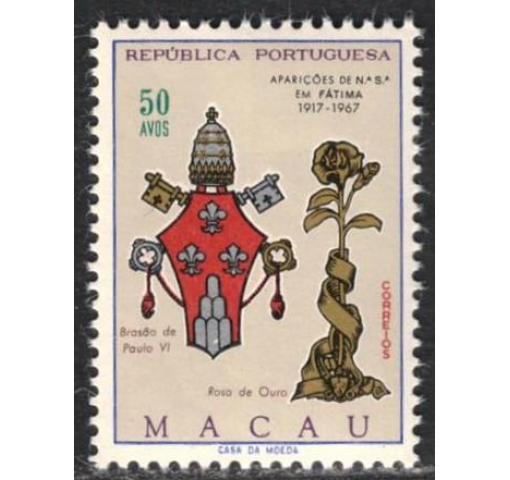 MACAU, 50th Anniversary of Fatima 1967 **