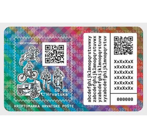 CROATIA, 1st Crypto Stamp M/S 2020 **