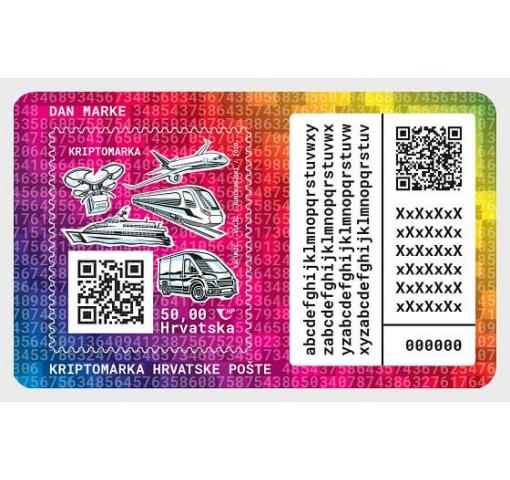 CROATIA, 2nd Crypto Stamp M/S 2020 **