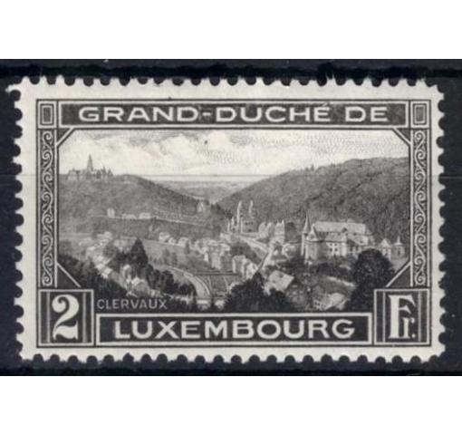 LUXEMBOURG, 2Fr. Landscape Definitive 1928 **