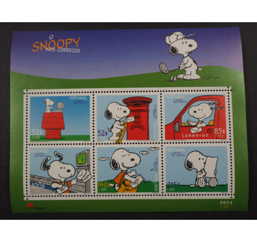 PORTUGAL, Snoopy the Postman 2001 **