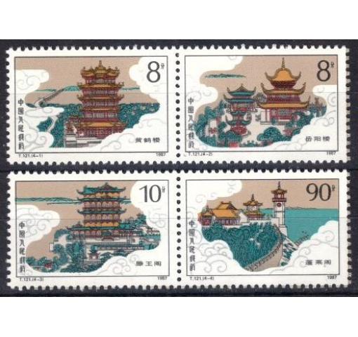 PRC, Ancient Buildings (T121) 1987 **